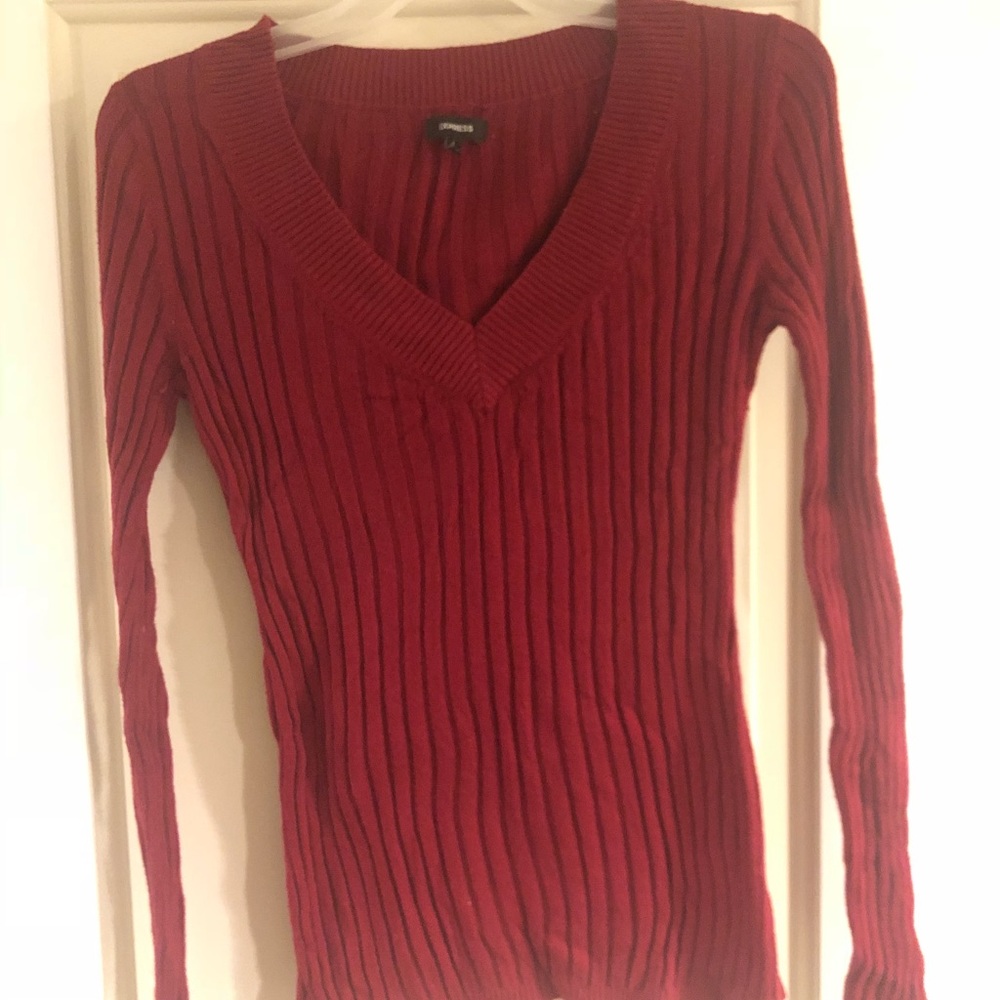 Express v neck sweater